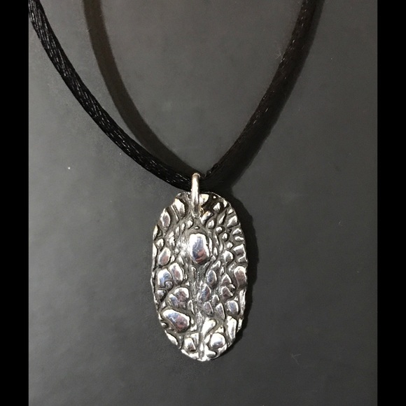 [Original] FINE SILVER 999 Necklace Pendant Vtg - Picture 5 of 8